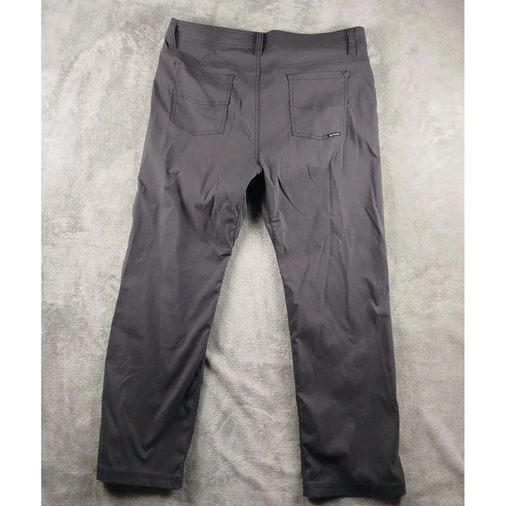 Prana‎ Brion Pants Men's 38x30 Slim Fit Chacoal Gray Hiking Gorpcore Climbing